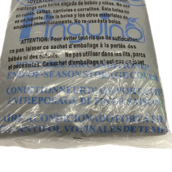 DeLonghi Portable Air Conditioner End-of-Season Dust Storage Cover Gray - Picture 4 of 4